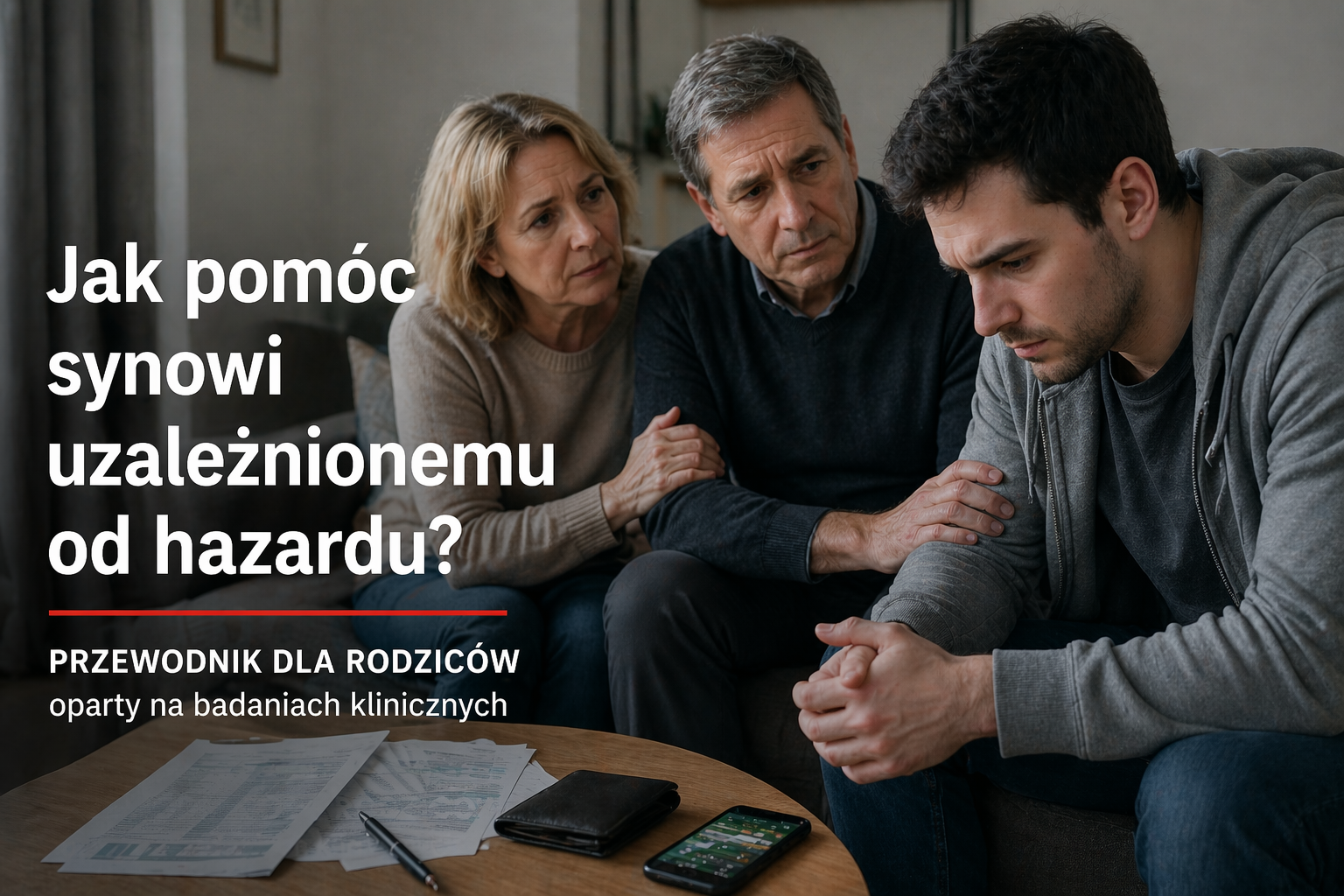Jak pomóc synowi uzależnionemu od hazardu? Przewodnik dla rodziców oparty na badaniach